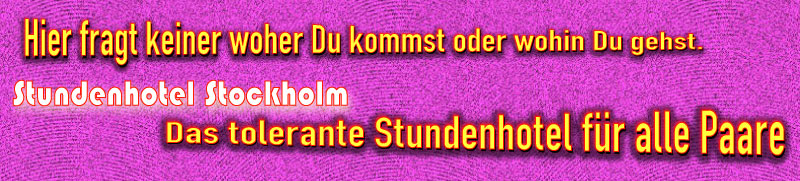 Stundenhotel Stockholm Logo Tolerant